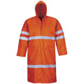 Hivis Protective Rainwear Reflective Coat