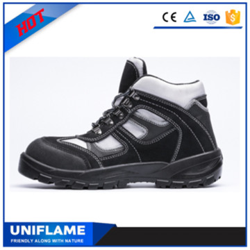 Corte baixo camurça couro superior formadores segurança sapatos UfB022