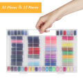 64-PCS Polyester Sewing Thread Borderyer Lader Set Caixa