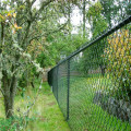 PVC coated dark green chain link fence