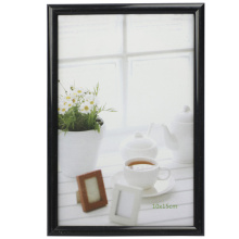 Black vente chaud 10x15cm plastique Photo Frame