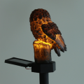 ​Resin Solar Owl lights