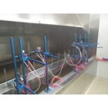 Automatic painting equipment for badminton racket frame