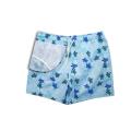 Animal Printing Elastic Permeable Men Board Shorts