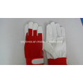 Work Gloves-Garden Glove-Safety Glove-Pig Grain Leather Glove-Labor Glove