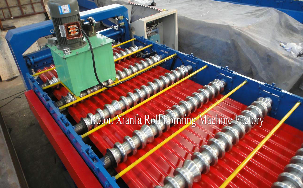 corrugated sheet machine