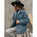 Chaqueta sherpa para mujer ropa de invierno cálida