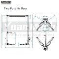 Two Post Lift Top Connection with Electromagnet Realese