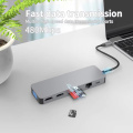 13in1 Multifunktions USB C Hubs Docking Station