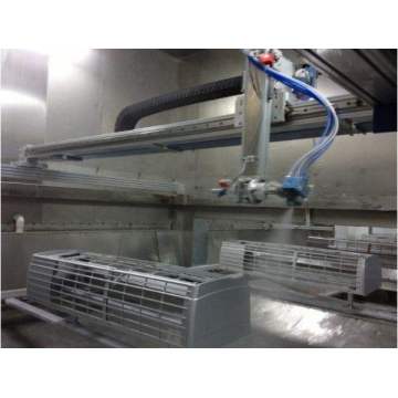 Reciprocator Automatic spraying Painting line for Plastic