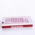 Acrylic Perpetual Calendar Red