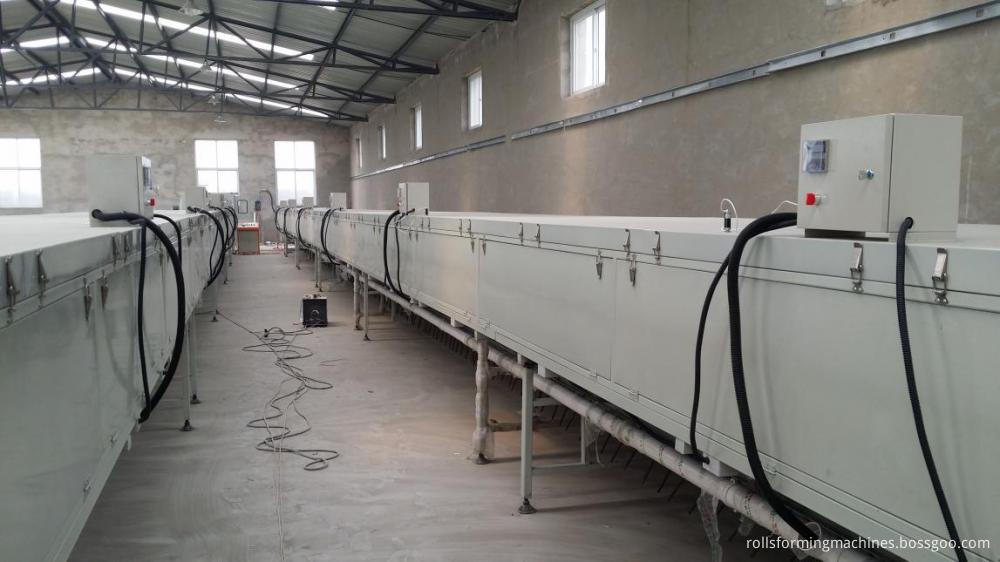 drying section for Stone Coated Metal Roof Tile Machine