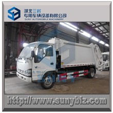 4X2 Isuzu Refuse Truck 6000 L Compress Garbage Truck