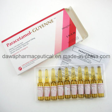 High Fever Injeção de tratamento 300mg / 2ml Paracetamol Injeção
