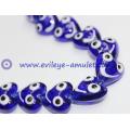 Turkish evil smiley heart-shaped eye beads