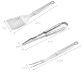 21PCS Stainless Steel BBQ Set With Aluminum Case