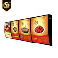 Curved Restaurant Menu Light Boxes