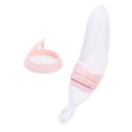 Mamadeira de silicone com colher