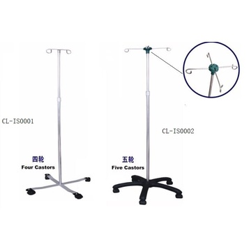 Posto de pole IV IV ajustable no hospital