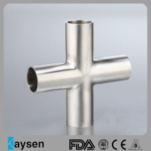 Acier inoxydable croisé soudé sanitaire 3A