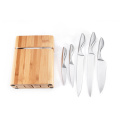 Ensemble de couteaux de cuisine Garwin 6 pièces avec bloc de bambou