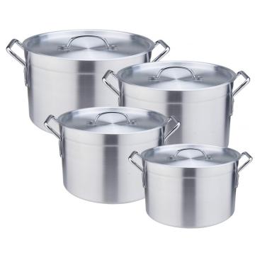 Commercial Grade Aluminum sauce pot with heavy weight