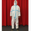 white sterile disposable medical protective gowns coverall