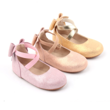 Sparkle Leather Toddler Girls Mary Jane Shoes
