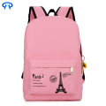 Student notebook canvas double backpack