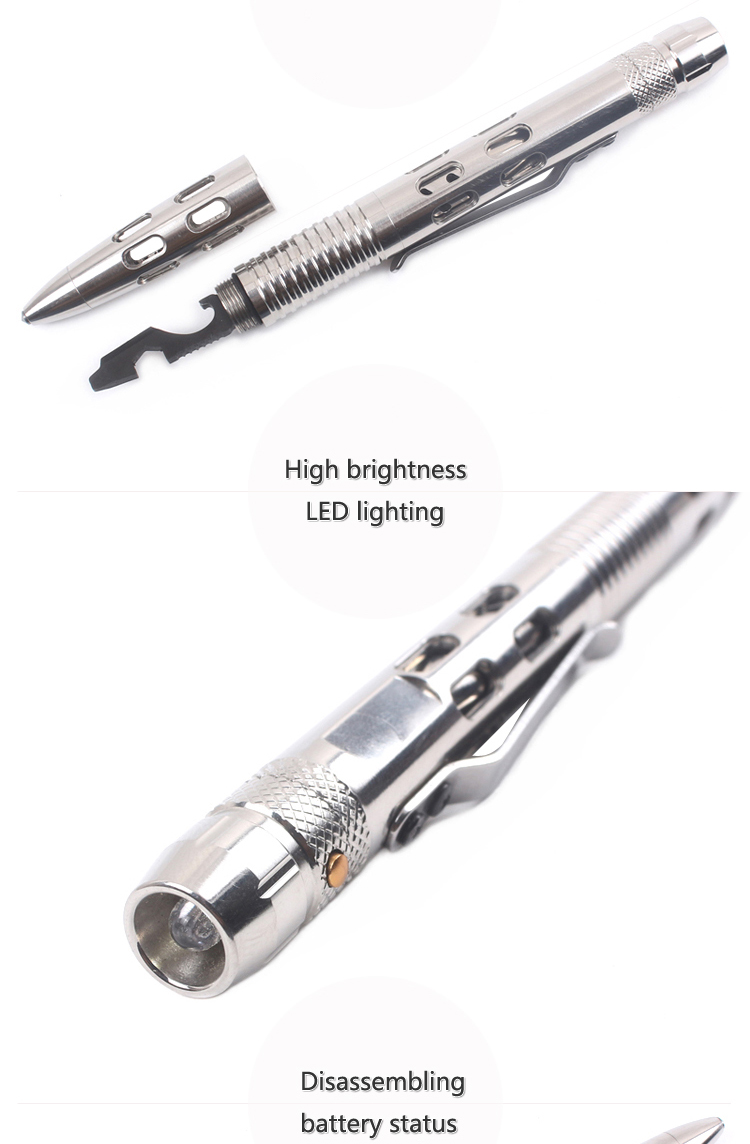 Tactical Pen With Flashlight