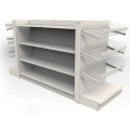 Double Sided Supermarket Display Shelving Unit