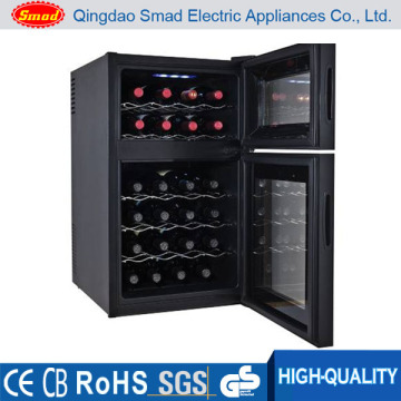 Refrigerador de vinho do compressor do aço inoxidável