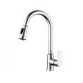 brass tap Pull out kitchen mixer