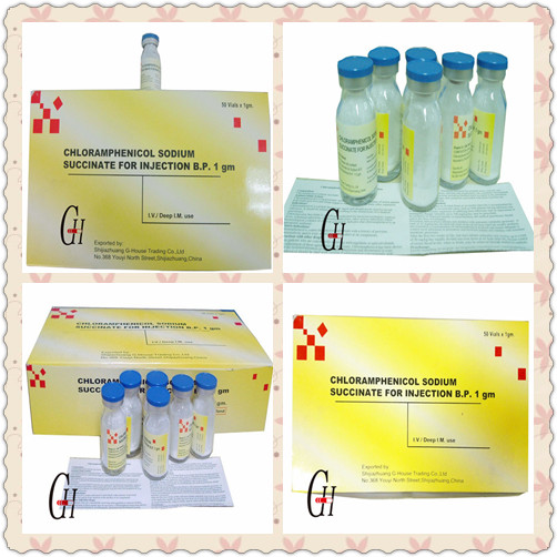 Antibiotics Chloramphenicol Sodium Succinate For Injection