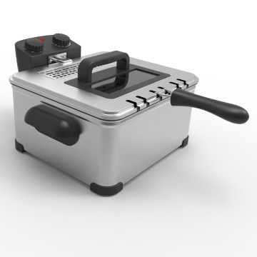 Non Stick Enamel Electric Deep Fryer