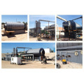 Waste tire and plastic Pyrolysis Oil Distillation Plant without smelling device