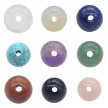 18MM Natural Semi Precious Stone Round Beads Large Hole