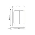 Лоток вставки пластиковых столовых приборов
