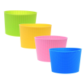 Heat-resistant Flexible Silicone Coffee Cup Sleeve