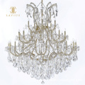 high luxury custom villa chandelier white candle crystal villa chandelier 2022 new retro chandelier