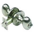 Grande Victorian Satin Nickel Plate with Privacy Knob