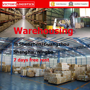 Professional Warehousing Service à Shenzhen, Guangzhou, Shanghai, Chine (entreposage)