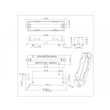 BBC-M-GO-A-18650-042 Einzelbatteriehalter für 18650 SMT