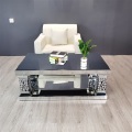 modern home furniture mirrored coffee table