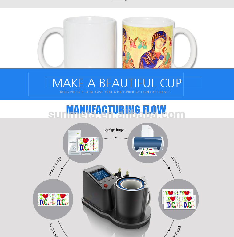 FREESUB Sublimation Personalized Mugs Printing Machine