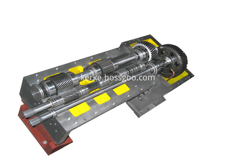 plastic machine gearbox