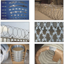 Bto-22 Flat Wrapped Concertina Razor Tape Wire