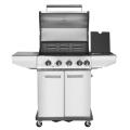 4 Burner Gas BBQ Grill with Side Burner