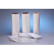 Flat finish thermal laminating film