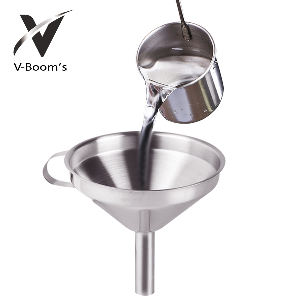 Stainless Steel Funnel With Strainer